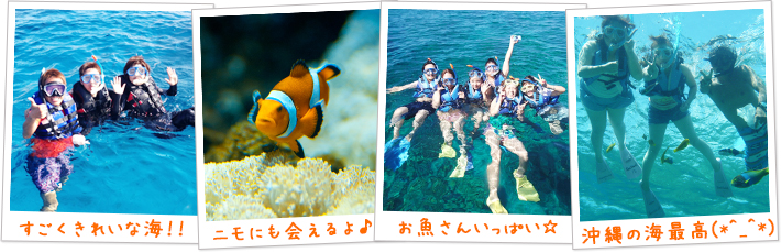 シュノーケルツアー