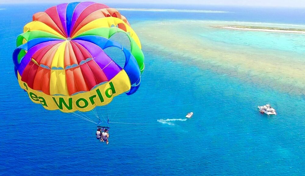 【12月31日】那覇発パラセーリング