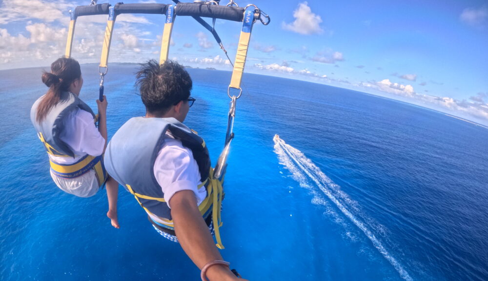 【4月14日】那覇発チービシコース・パラセーリング